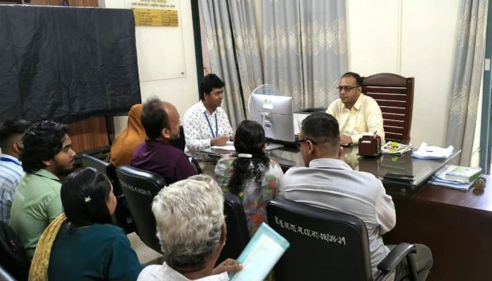 উপজেলা ভূমি কর্তৃপক্ষের সাথে সনাক জামালপুরের অধিপরামর্শ সভা অনুষ্ঠিত